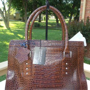 Charlie Lapson  Brown Handbag